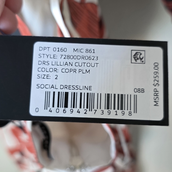 New Gianni Bini Lillian Cutout‎ Maxi 2 - Picture 5 of 9